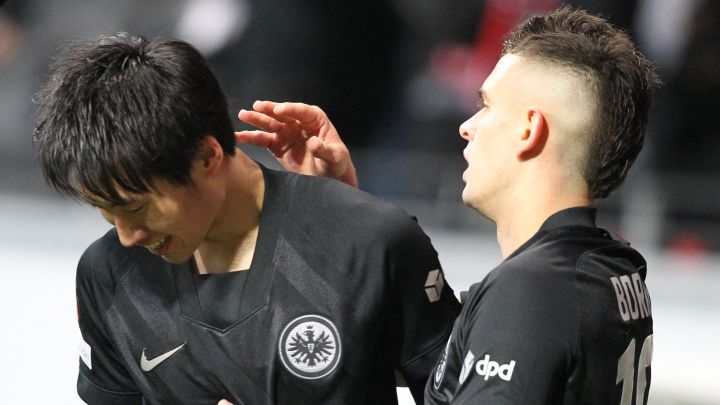Rafael Santos Borré, delantero colombiano de Eintracht Frankfurt