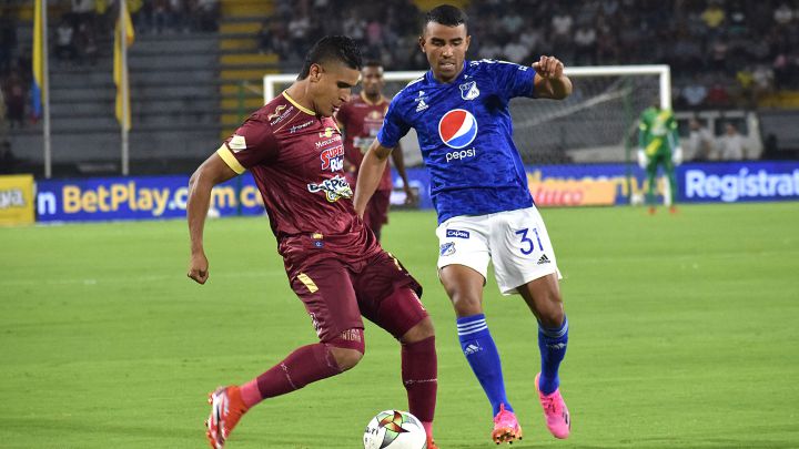 Tolima - Millonarios en vivo online: Cuadrangulares de la Liga BetPlay, en directo