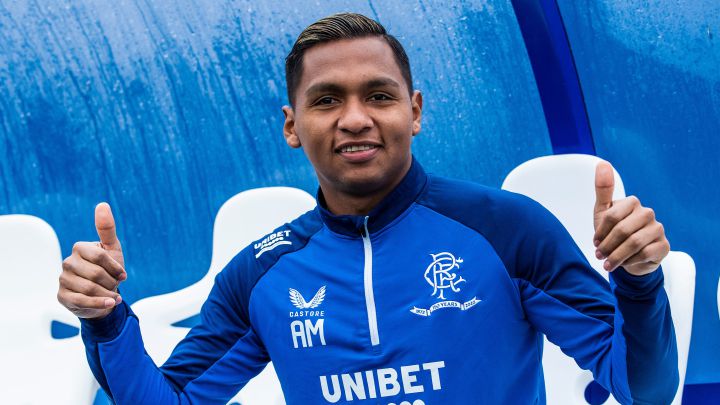 Alfredo Morelos, elegido el jugador del mes de diciembre en Escocia.