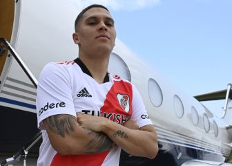 Juanfer Quintero y su primer día en River Plate