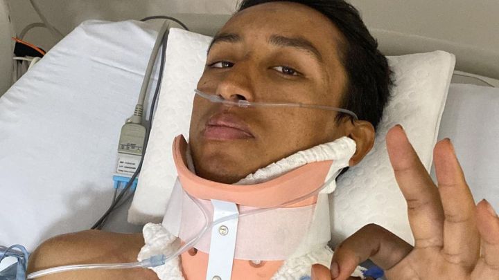 Egan Bernal se pronunció por primera vez desde el accidente que sufrió el pasado lunes 24 de enero de 2022. El ciclista agradeció a los médicos de Unisabana