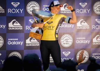 Tyler Wright, campeona del mundo a falta de una prueba