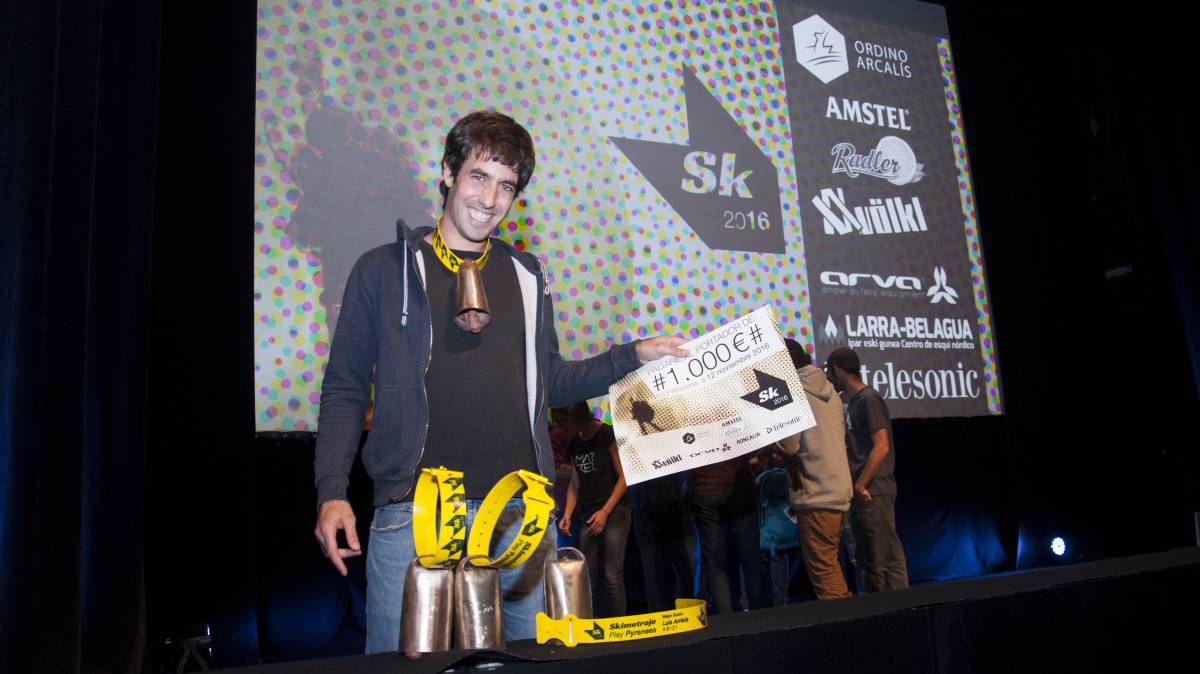 Luis Arrieta triunfador de skimetraje 2016