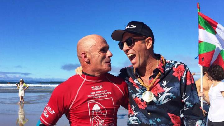 Aitor Francesena 'Gallo', ISA World Adaptive Surfing Championship