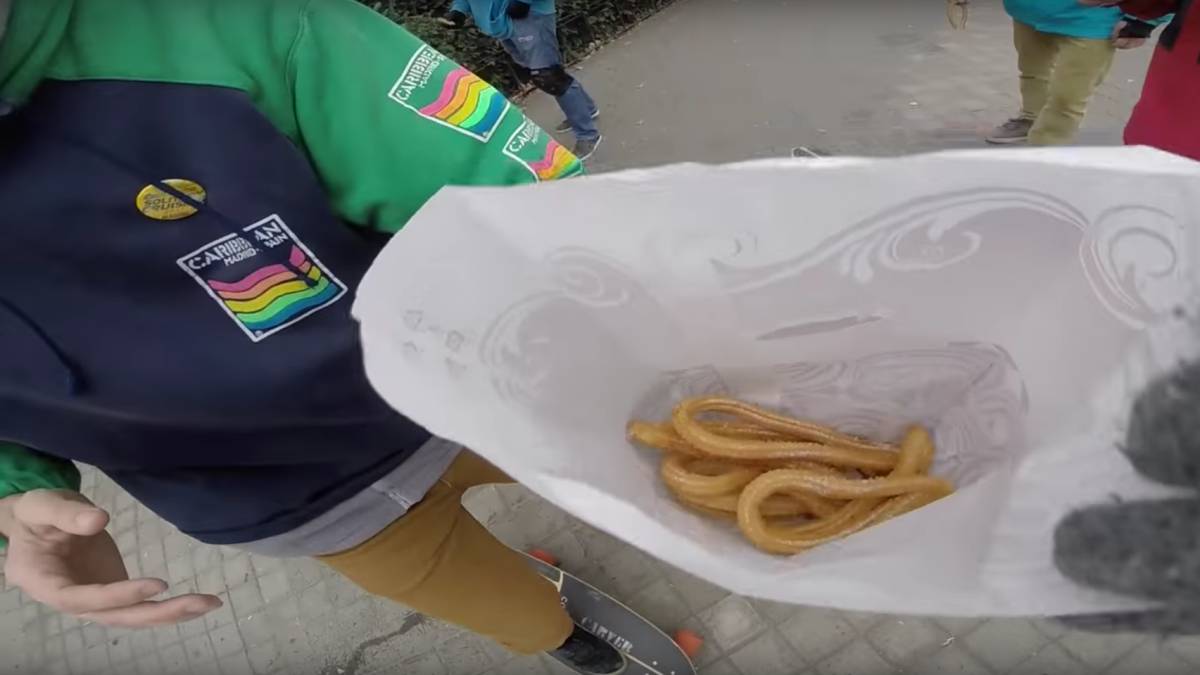 Churros longboard, Solitary Cruising 2017 Madrid