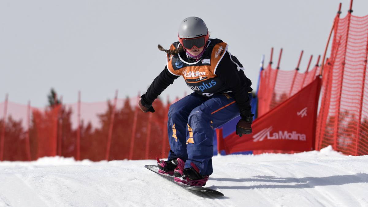 Astrid Fina snowboarder paralímpica