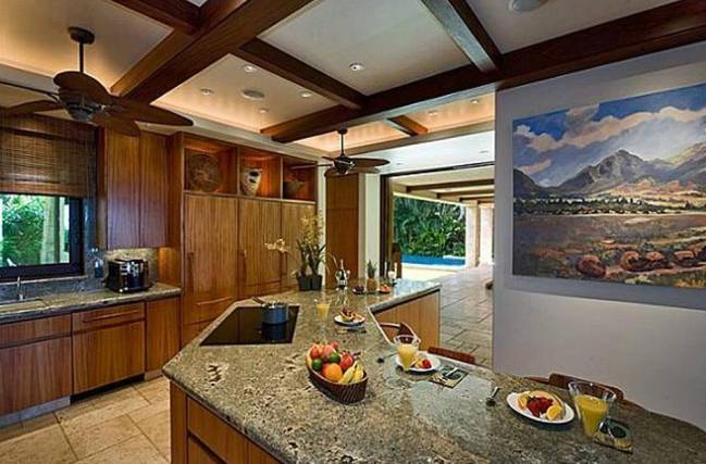 cocina mansión kelly slater north shore hawái