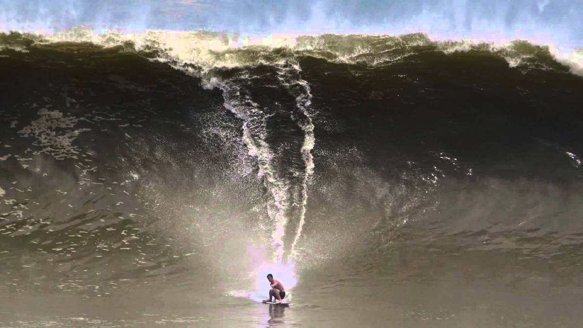 Brad Domke, Skimboard en Puerto Escondido