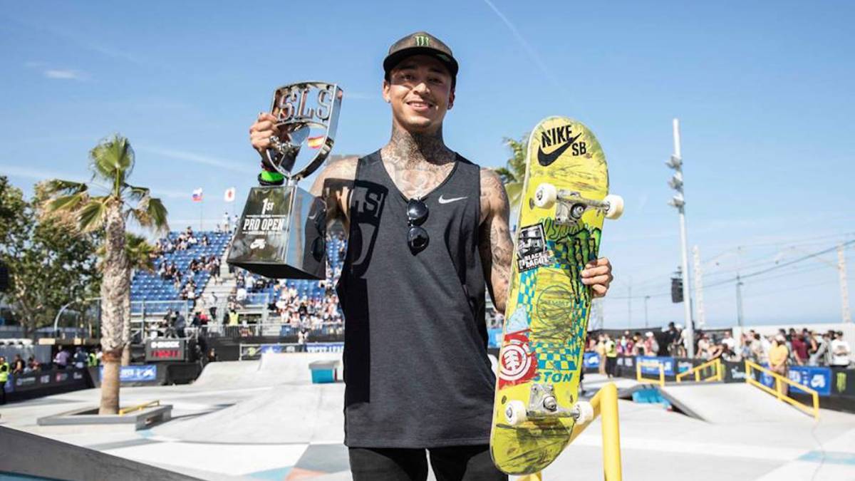 Nyjah Huston SLS Pro Open Barcelona 2017
