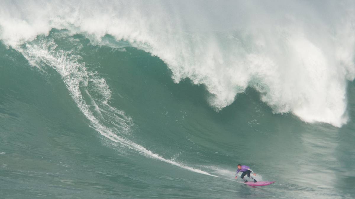 La Vaca Gigante 2016 competición olas grandes surf santander