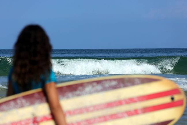 Surf para principiantes, estudiar el mar