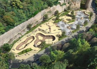 12 años y 2 millones de euros costó construir este skatepark