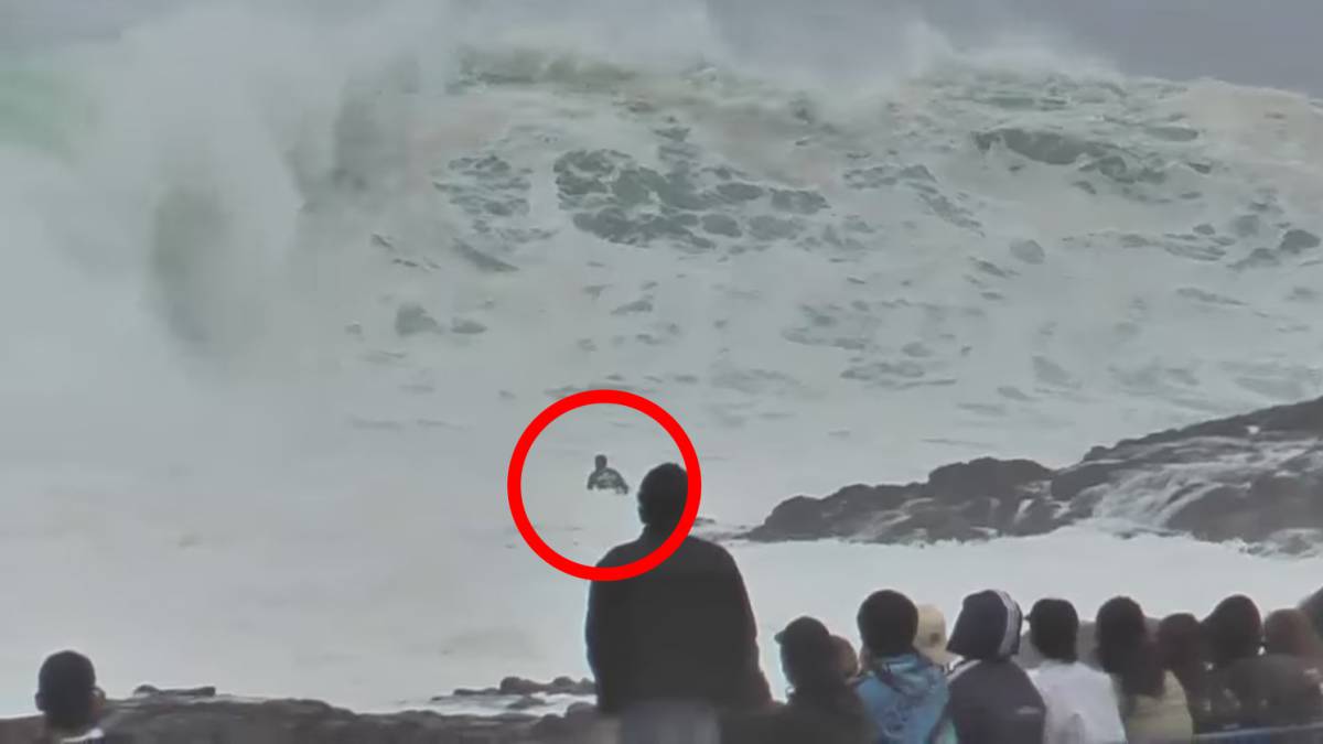 Airam Cabrera, rescate bodyboard El Gringo (Chile)
