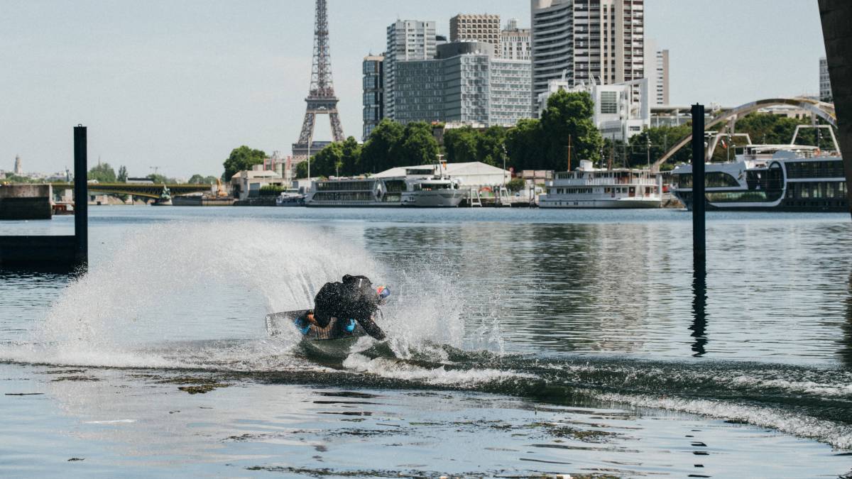 Dominik Hernler video wakeboard paris