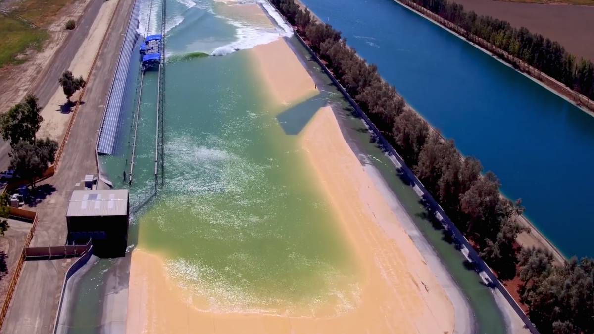 piscina olas kelly slater surf olas artificiales perfectas lemoore california ranch wave co