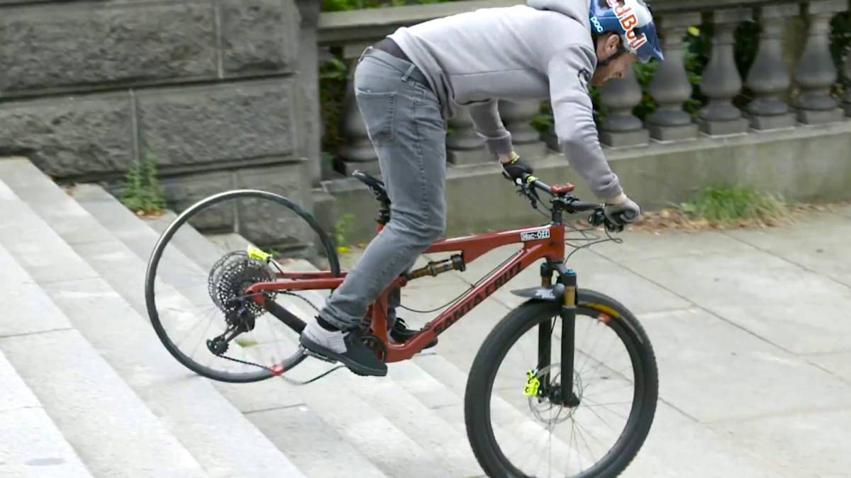 Danny MacAskill ruedas carbono