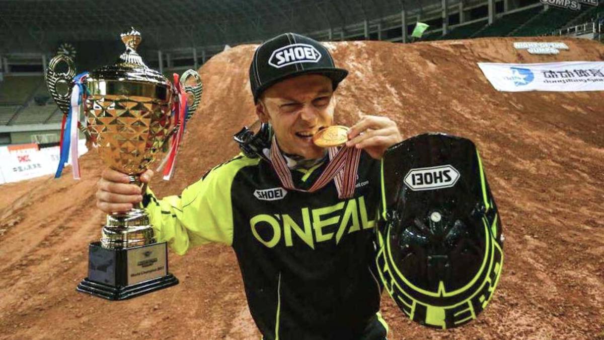 Maikel Melero Campeón del Mundo Freestyle Motocross 2017