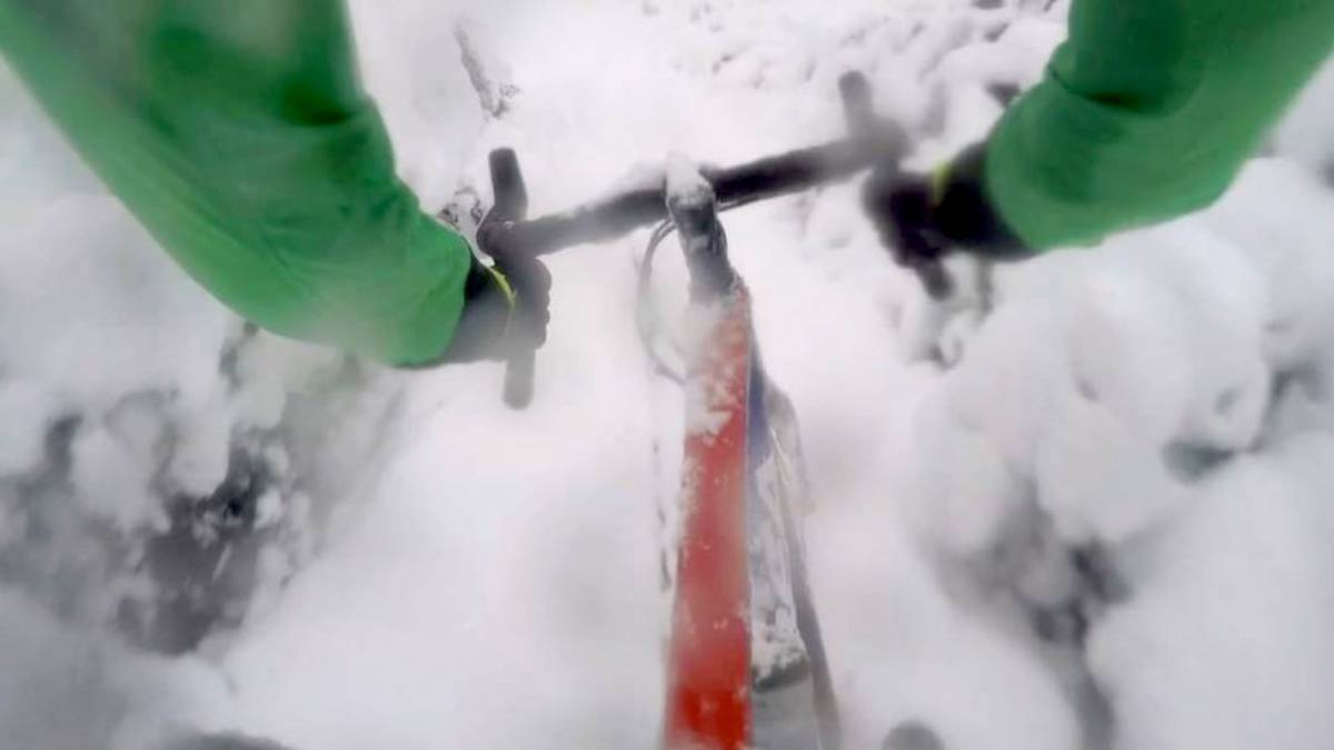 Markel Uriarte vídeo pista nevada