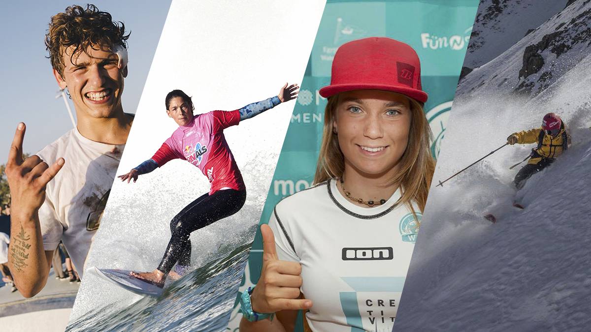 Resumen españoles deportes acción 2017 Jaime Mateu Skate Garazi Sanchez Surf Claudia León Kite Aymar Navarro Freeski