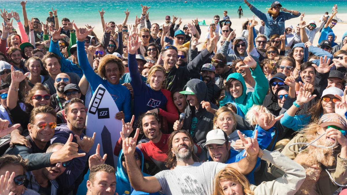 foto familia spain kiteboarding league skl 2017 playa lucas tozzi circuito nacional ktiesurf