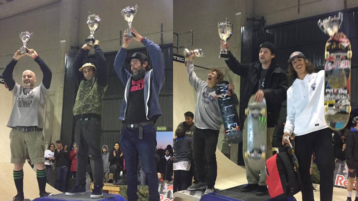 Ganadores War of Vert skate lanave indoor skatepark madrid