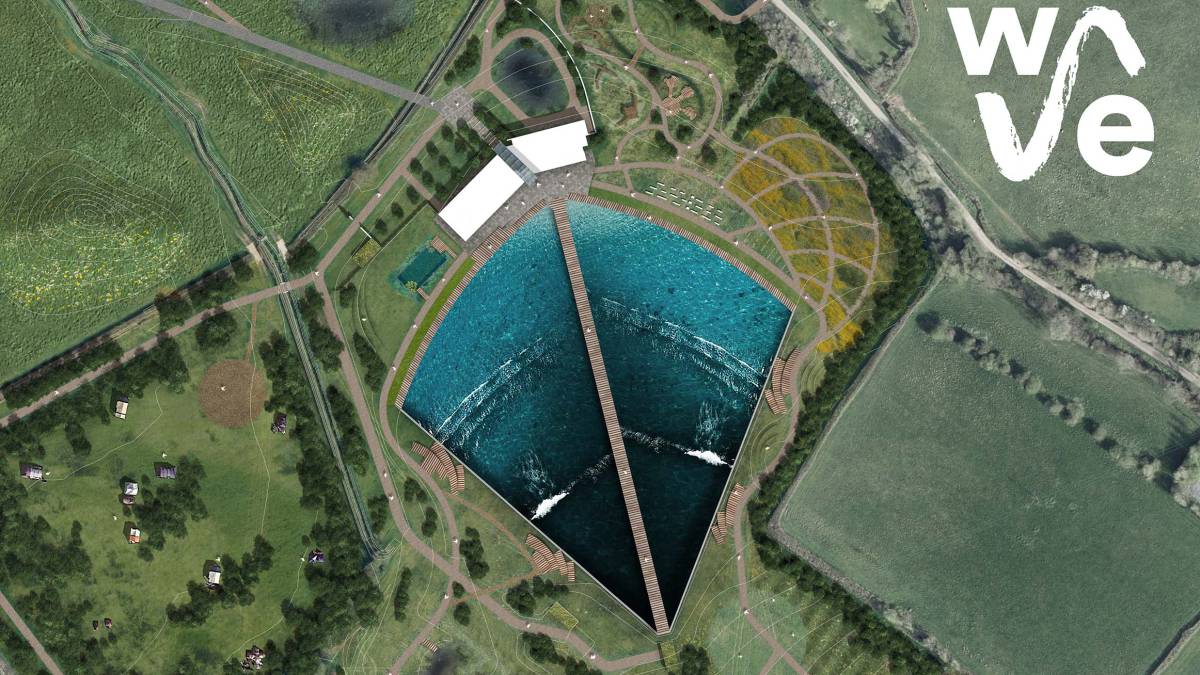 render the wave bristol primera piscina olas artificiales surf publico europa tecnologia wavegarden cove