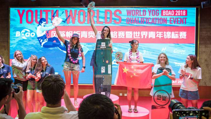 Nina Font, TT:R Youth World Champion 2018 kite