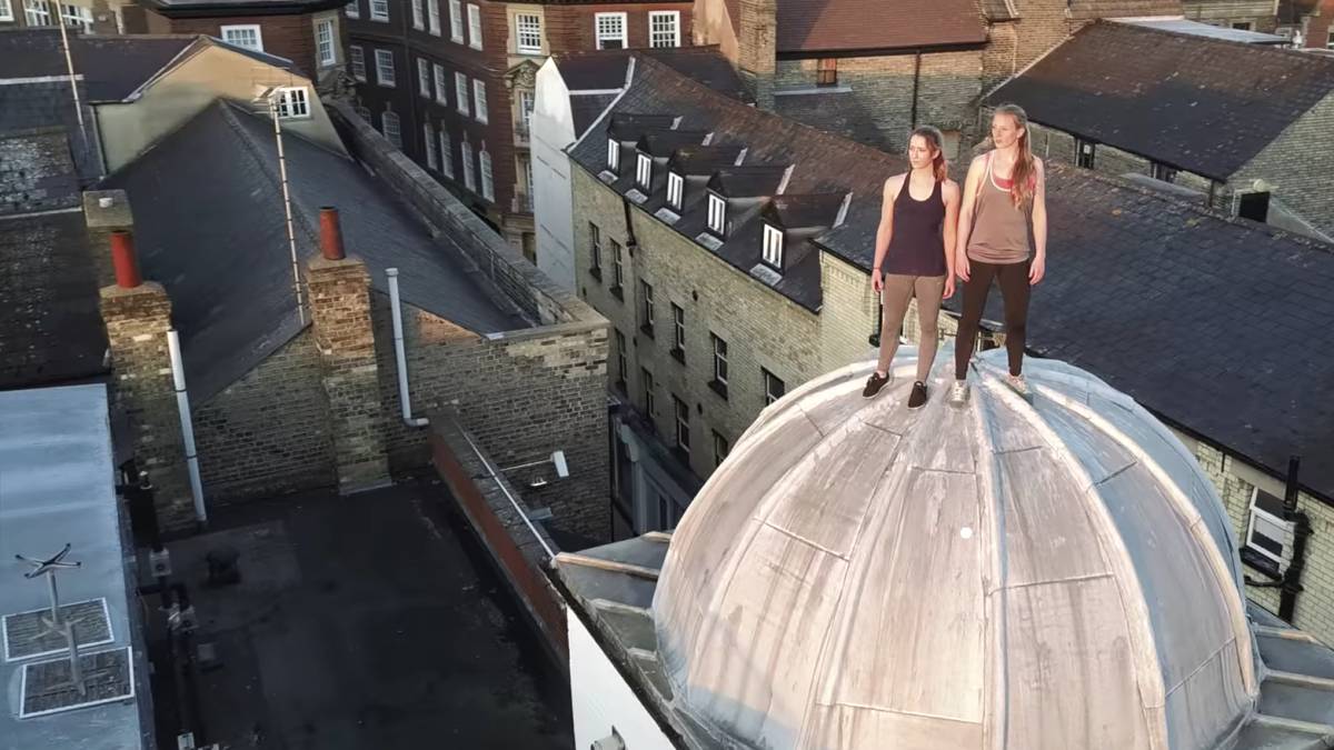 renae dambly saskia neville parkour brighton cambridge