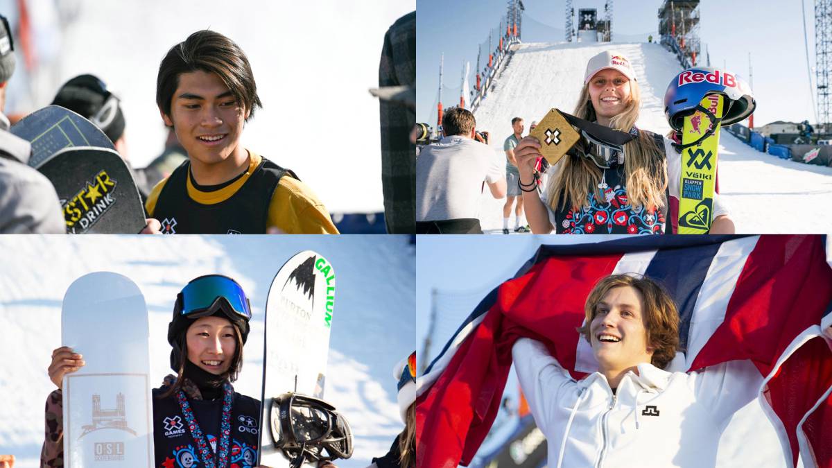 Big Air snowboard freeski ganadores