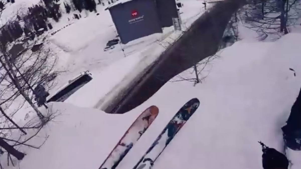 caida jakob neuhauser obertauern austria esqui freeride backcountry fuera pistas instagram carretera gap 6 metros nieve
