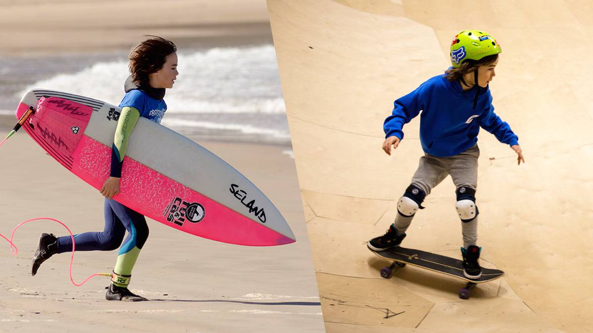 OA2 Mozucos Challenge 2018, prueba surf y skate en Luaña, Cóbreces (Cantabria)
