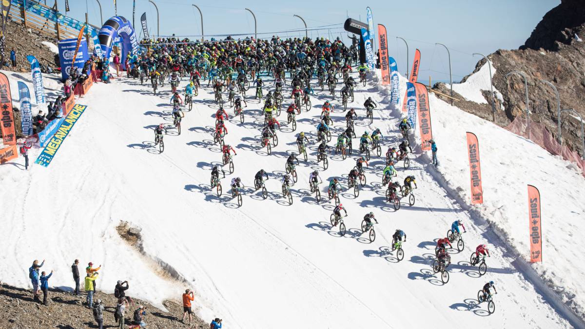 Megavalanche 2018, MTB DH downhill aple d'huez