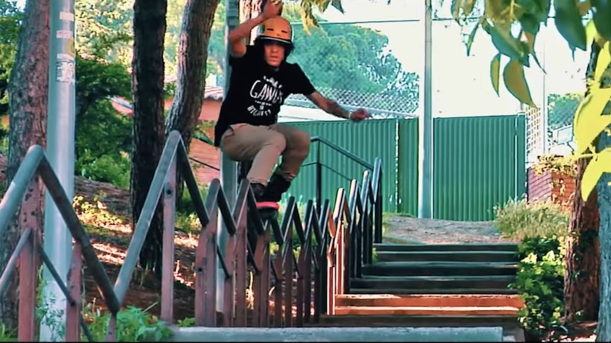 Michel Prado Barcelona inline barandilla imposible video gawds