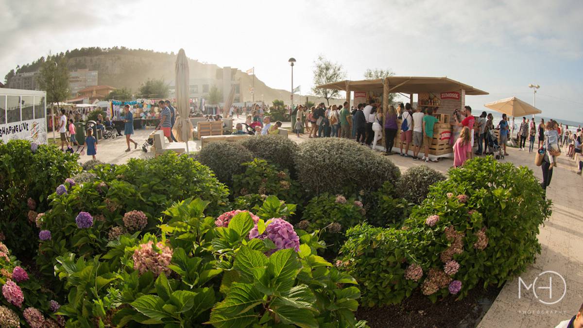 Festival Salinas Surf, Music Friends Asturias sostenibilidad igualdad plantas geranios