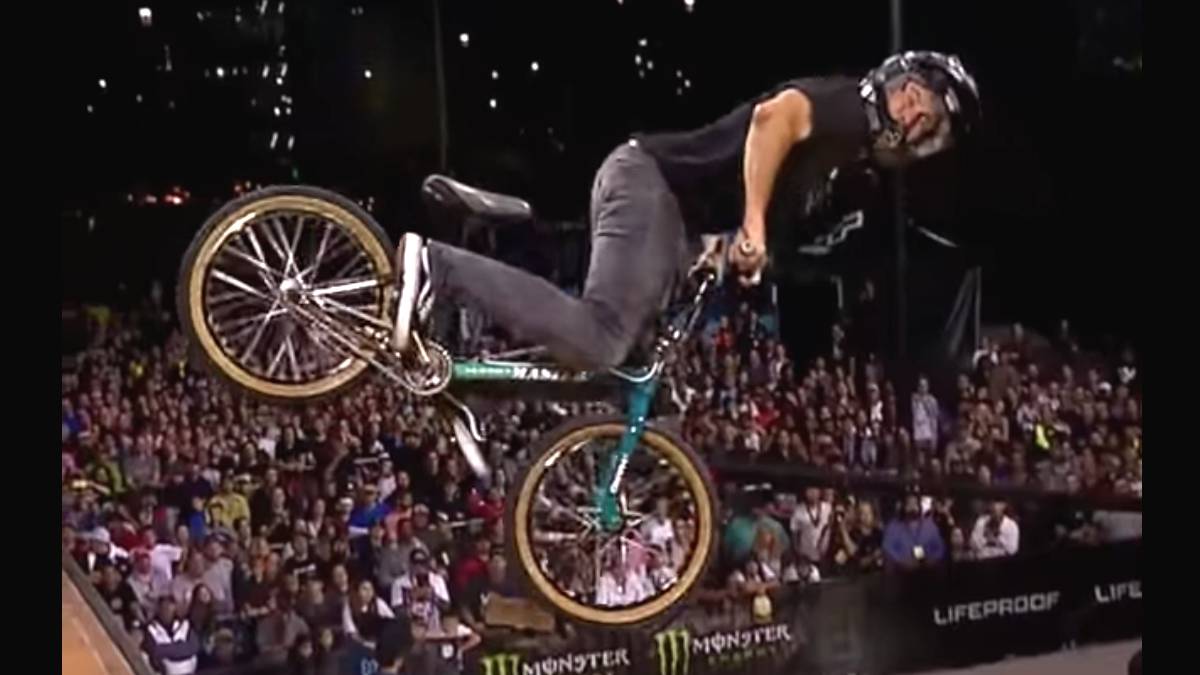 Dennis McCoy 900 BMX Vert X Games Minneapolis.