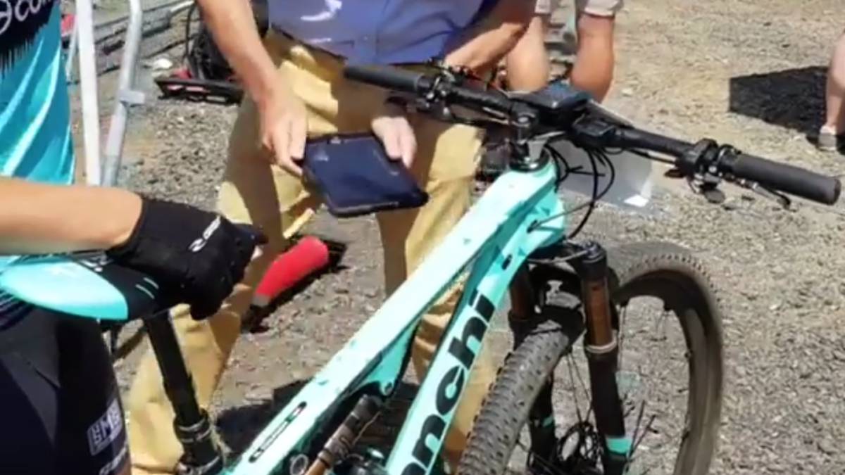 mtb mountain bike nadir colledani control antidoping vallnord