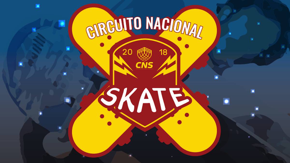 logo circuito nacional skate cns comite nacional skateboarding