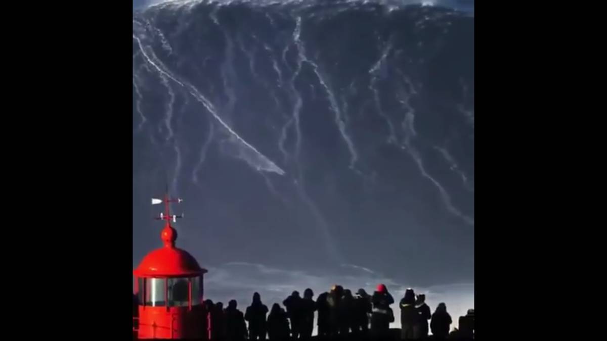 Sebastian Steudtner, Nazaré Faro Surf Ola gigante