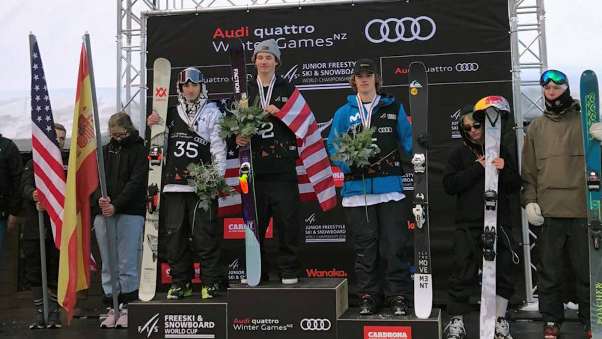 Thibault Magnin logra un histórico bronce para el freeski español
