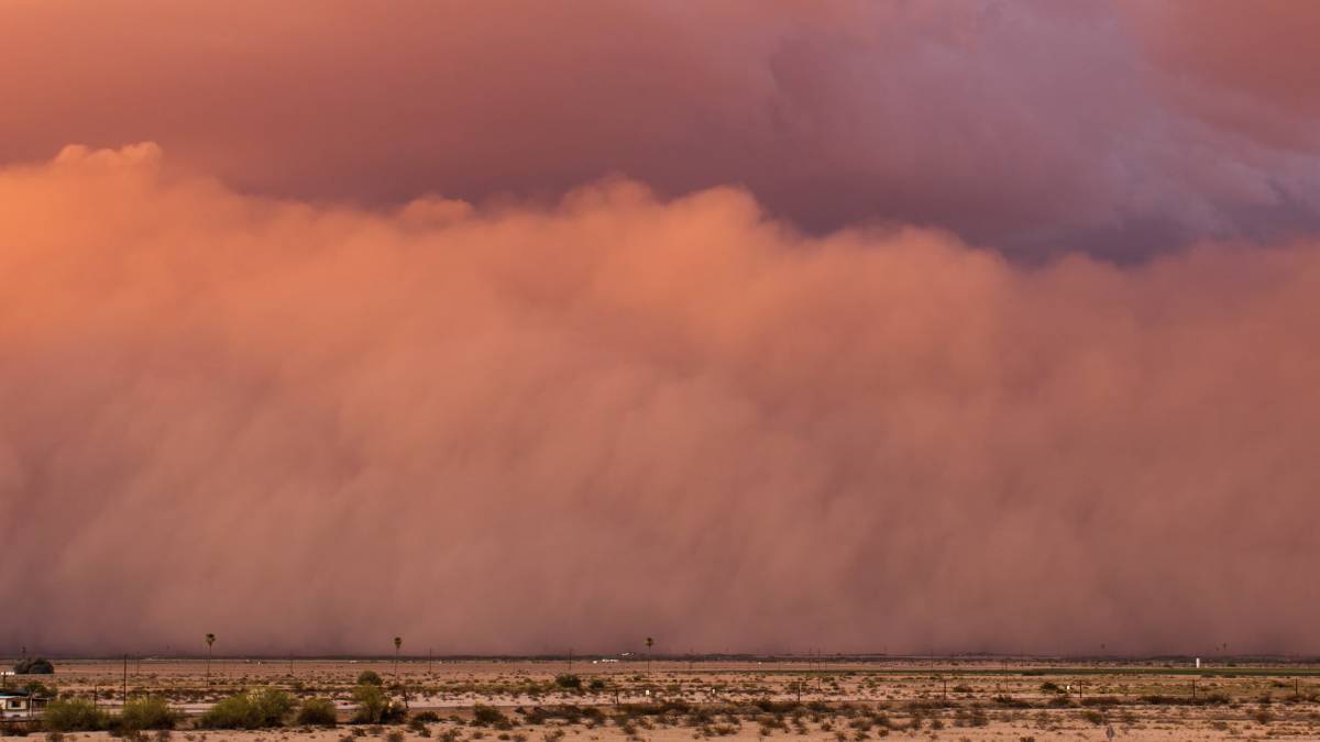 Tormenta arena Arizona estados unidos