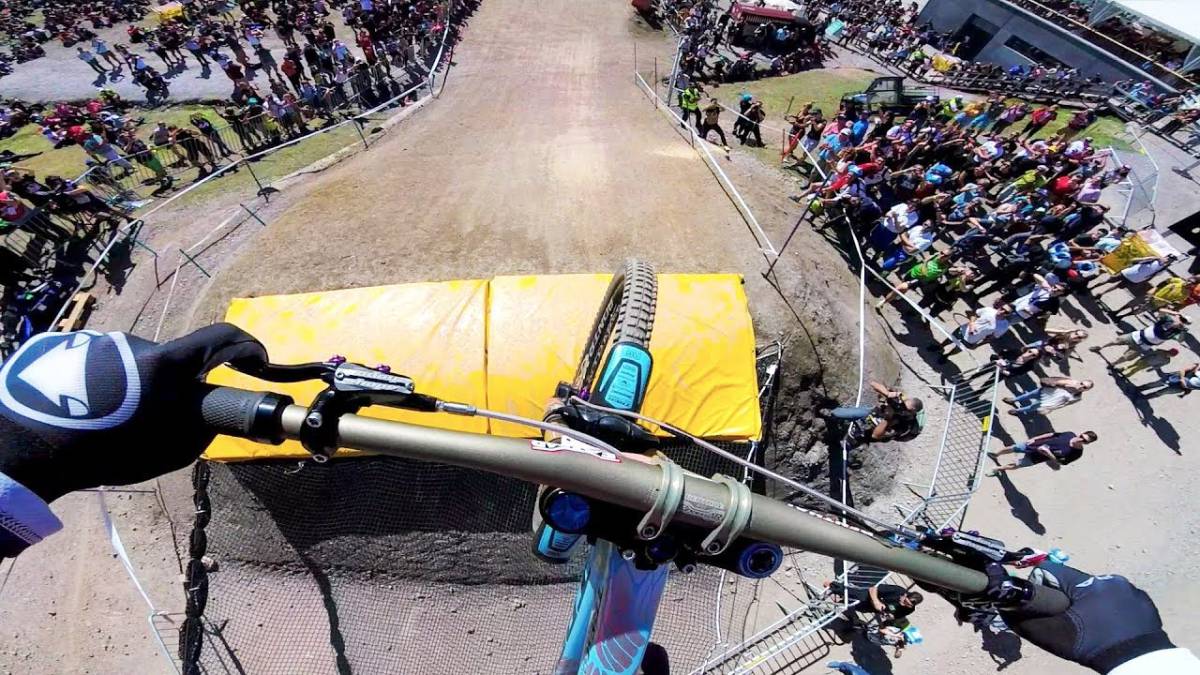 rachel atherton lenzerheide pov gopro descenso downhill mtb mountain bike campeonatos mundo suiza