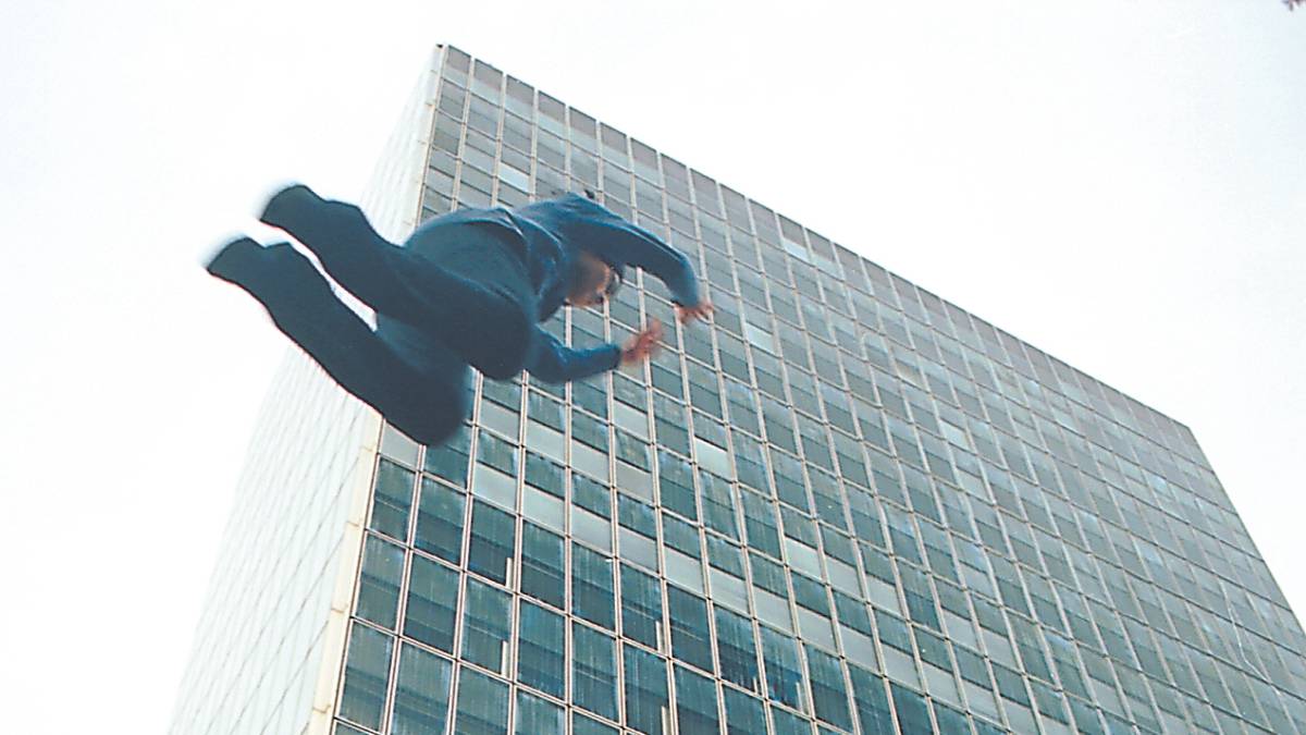 parkour madrid joven archivo