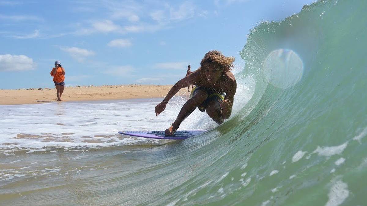 Jesule González, Skimboard skim vídeo dogflut