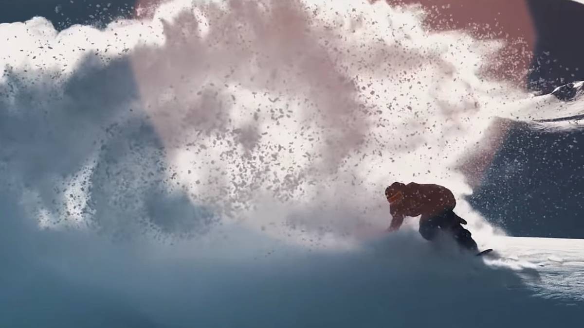 frozen mind video snowboard freeride victor de le rue the north face