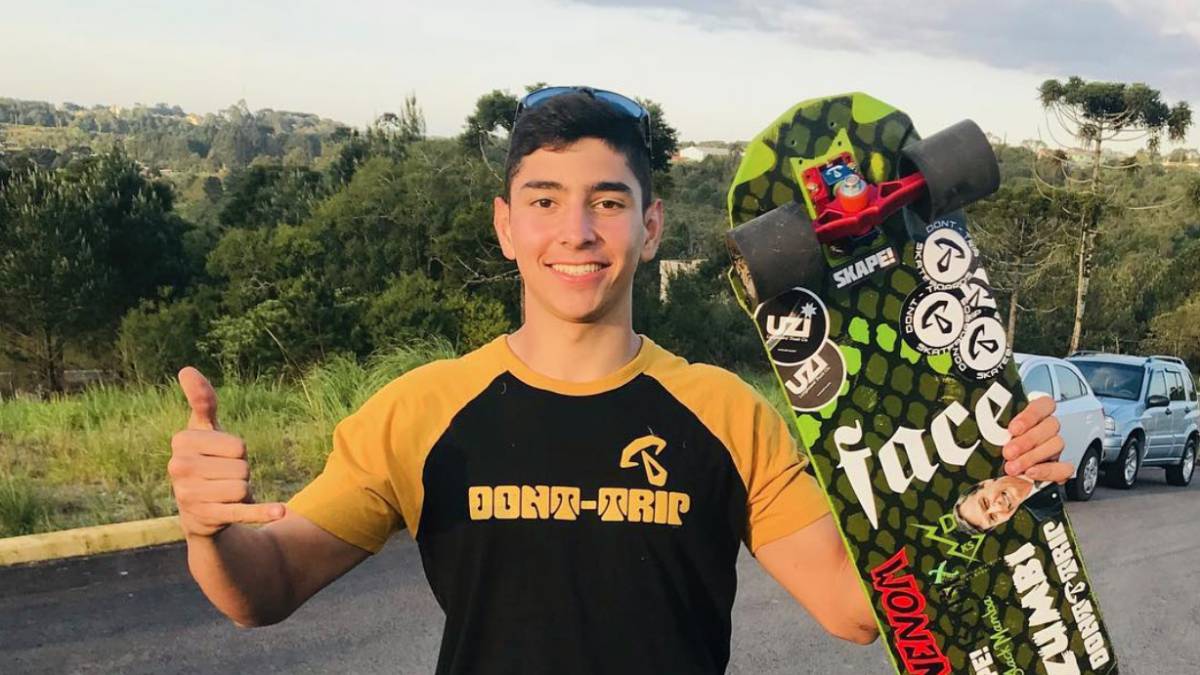 allysson pastrana rider longboard downhill brasil fallecido rio janeiro