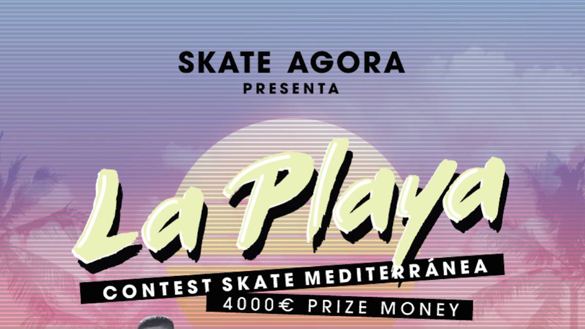 La Playa Campeonato España Skate Street Skate Agora Badalona