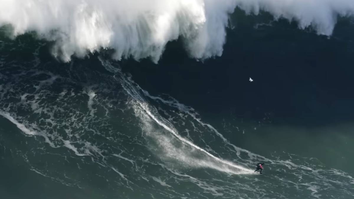 Tom Butler, Nazaré record mundo surf ola mas grande 30 metros