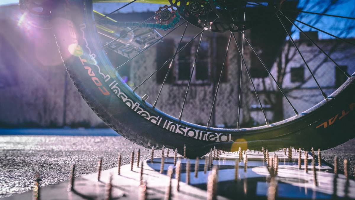 Tornillos recepción concurso salto longitud MTB