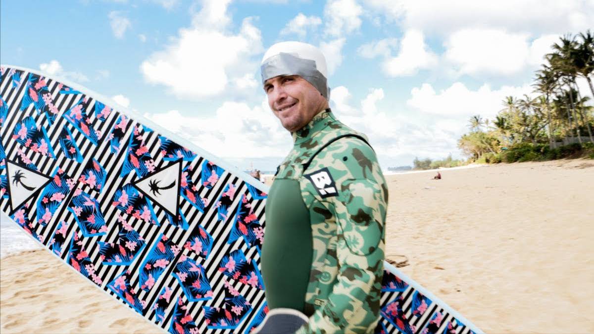 jamie obrien pipeline vendaje cabeza surf