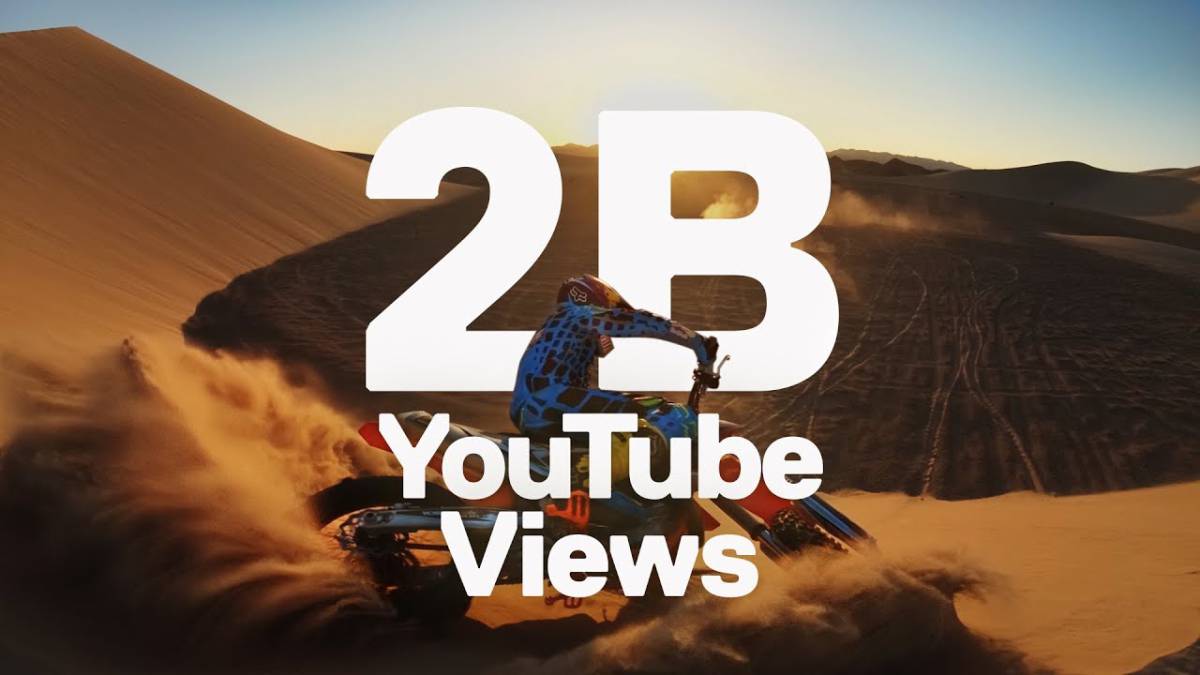 gopro celebra video recopilatorio 2000 millones reproducciones youtube mx desierto